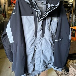 AFTCO Men’s XL hydronaut Jacket grey/black
